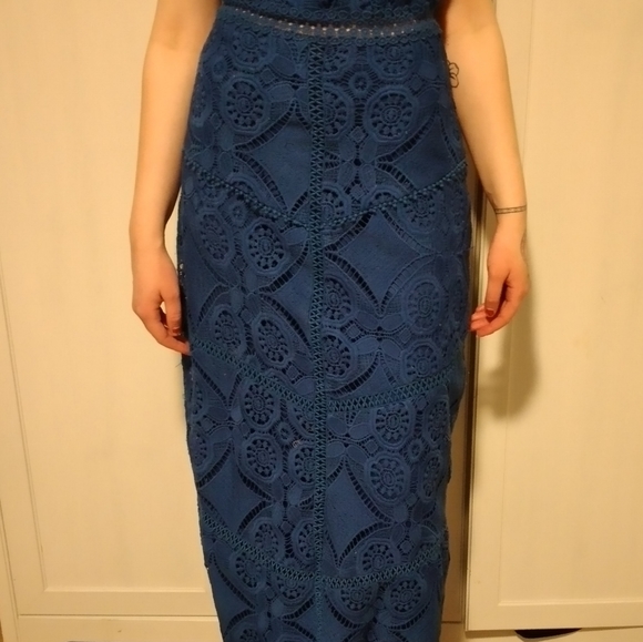 Blue maxi dress - Picture 2 of 5